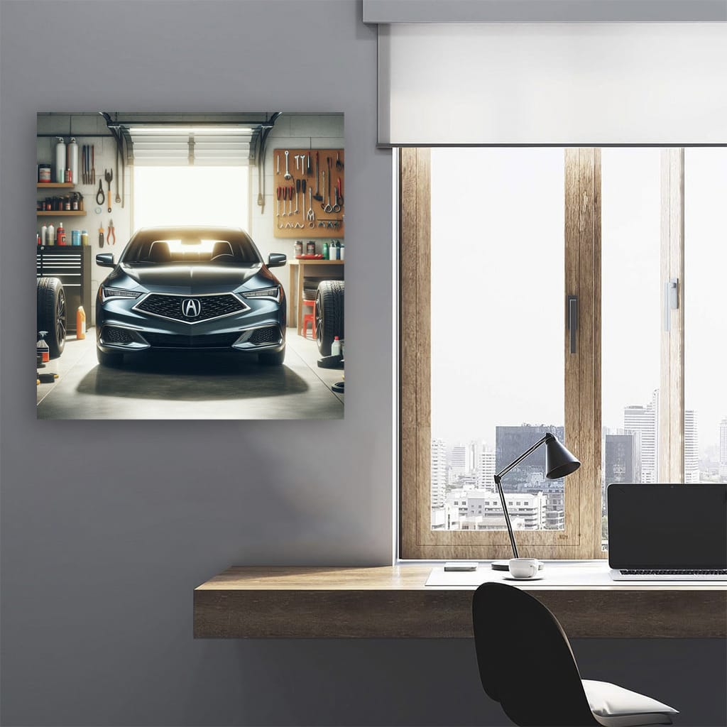 Acura ILX in Garage - Sleek Style, Modern Elegance
