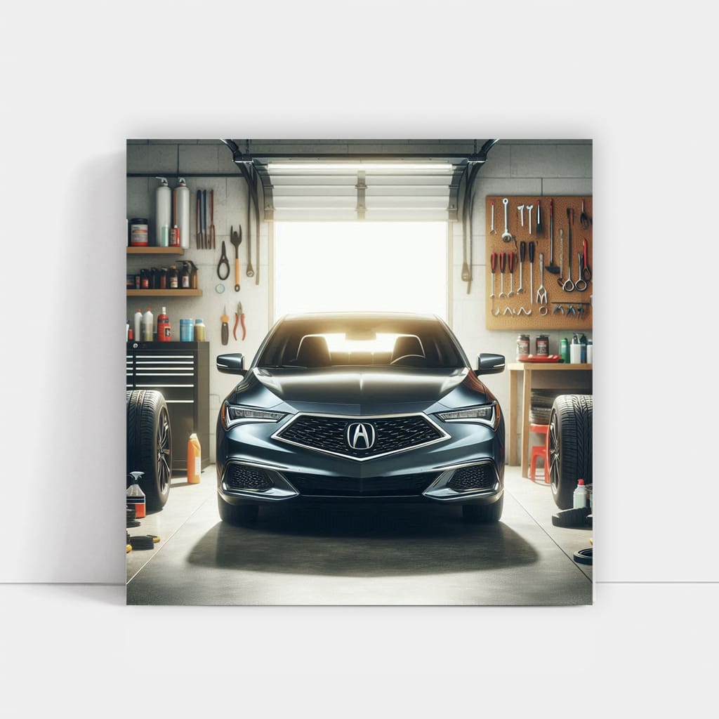 Acura ILX in Garage - Sleek Style, Modern Elegance