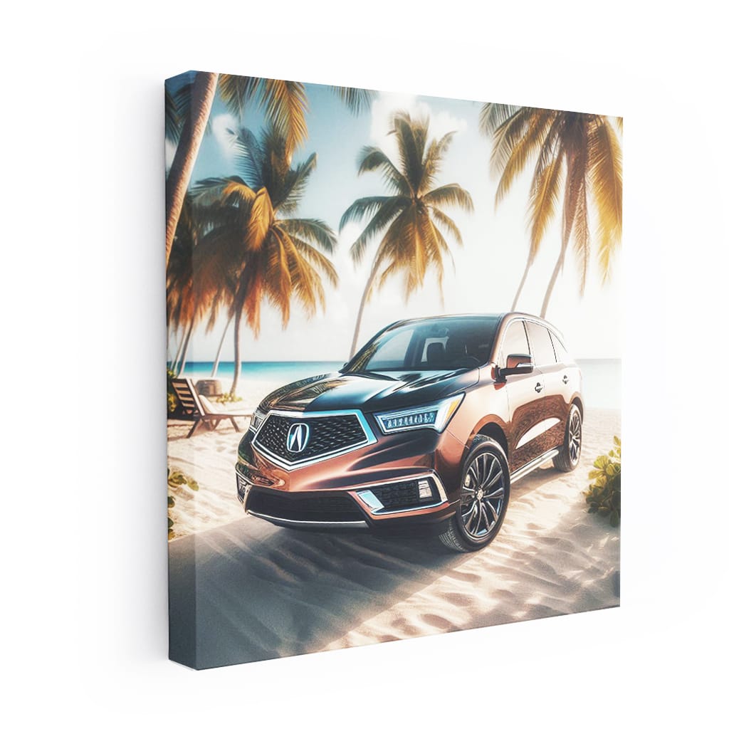 Acura MDX Cruising Beachside - Blend of Luxury and Power