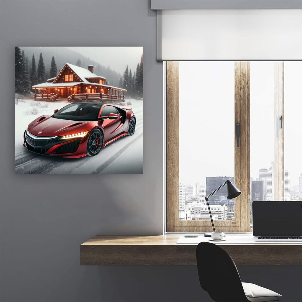 Acura NSX Winter Edition - Performance Meets Elegance