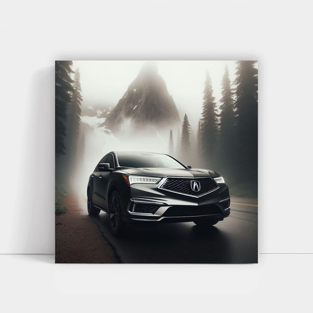 Acura RDX Foggy Adventure - Sleek and Reliable SUV