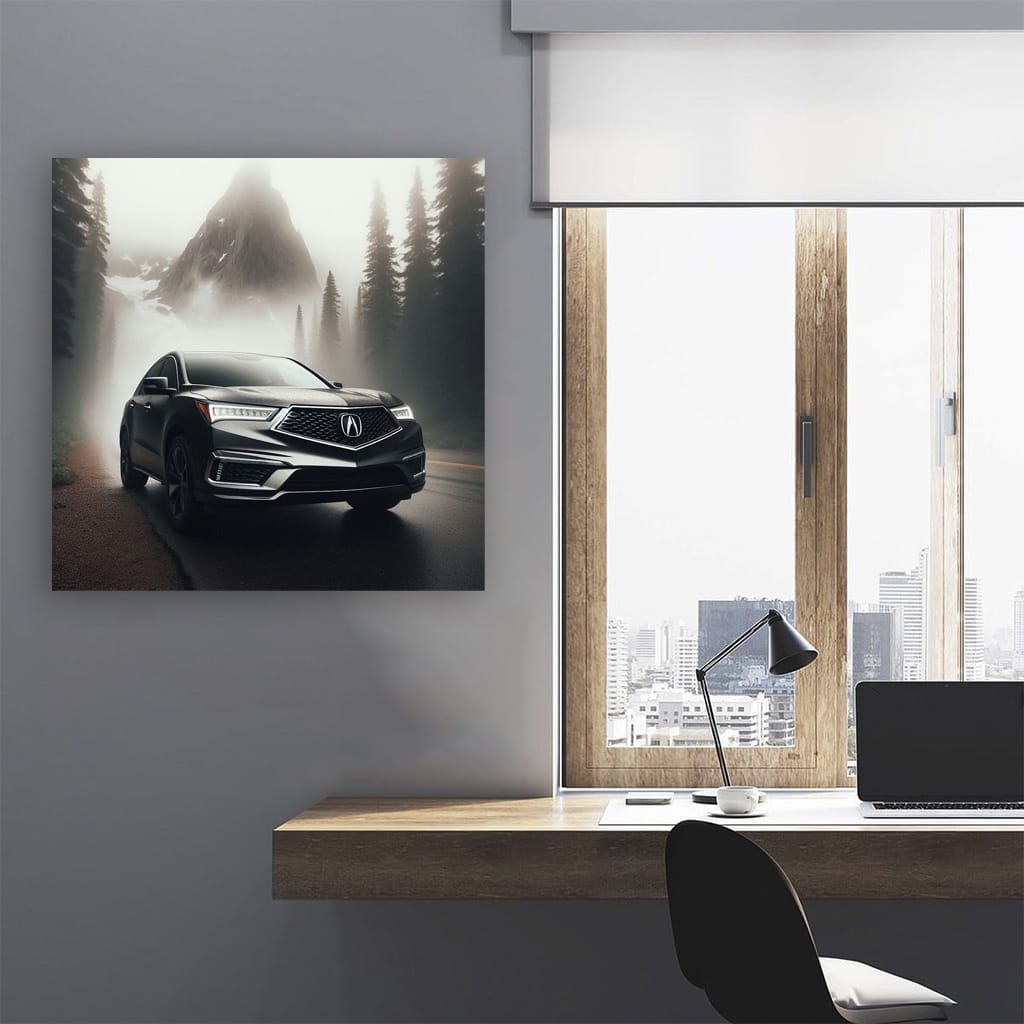 Acura RDX Foggy Adventure - Sleek and Reliable SUV