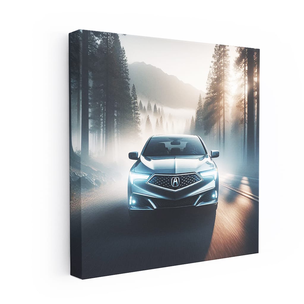 Acura RL Foggy Drive - Luxury in Motion