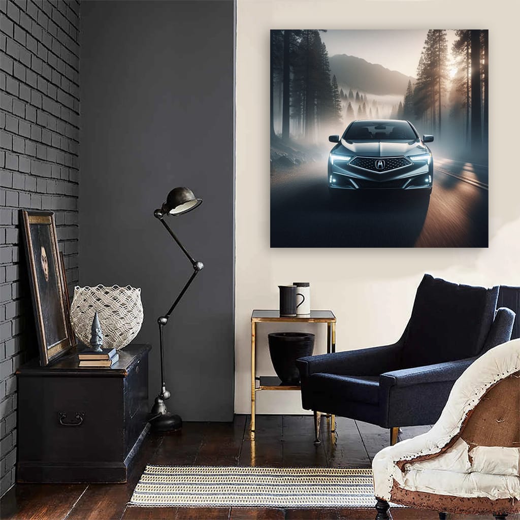 Acura RL Foggy Drive - Luxury in Motion