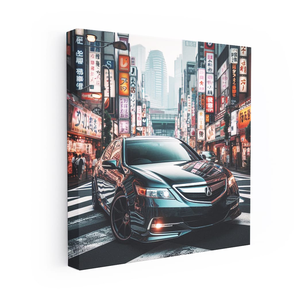 Acura RL in Tokyo, Japan - Luxury Meets Performance