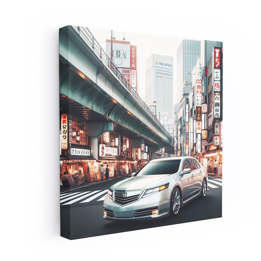 Acura RL in Tokyo Japan - Sleek and Elegant Drive