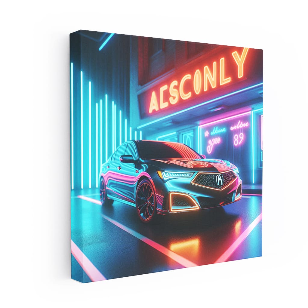 Acura RLX Neon - Sleek and Stylish Performance