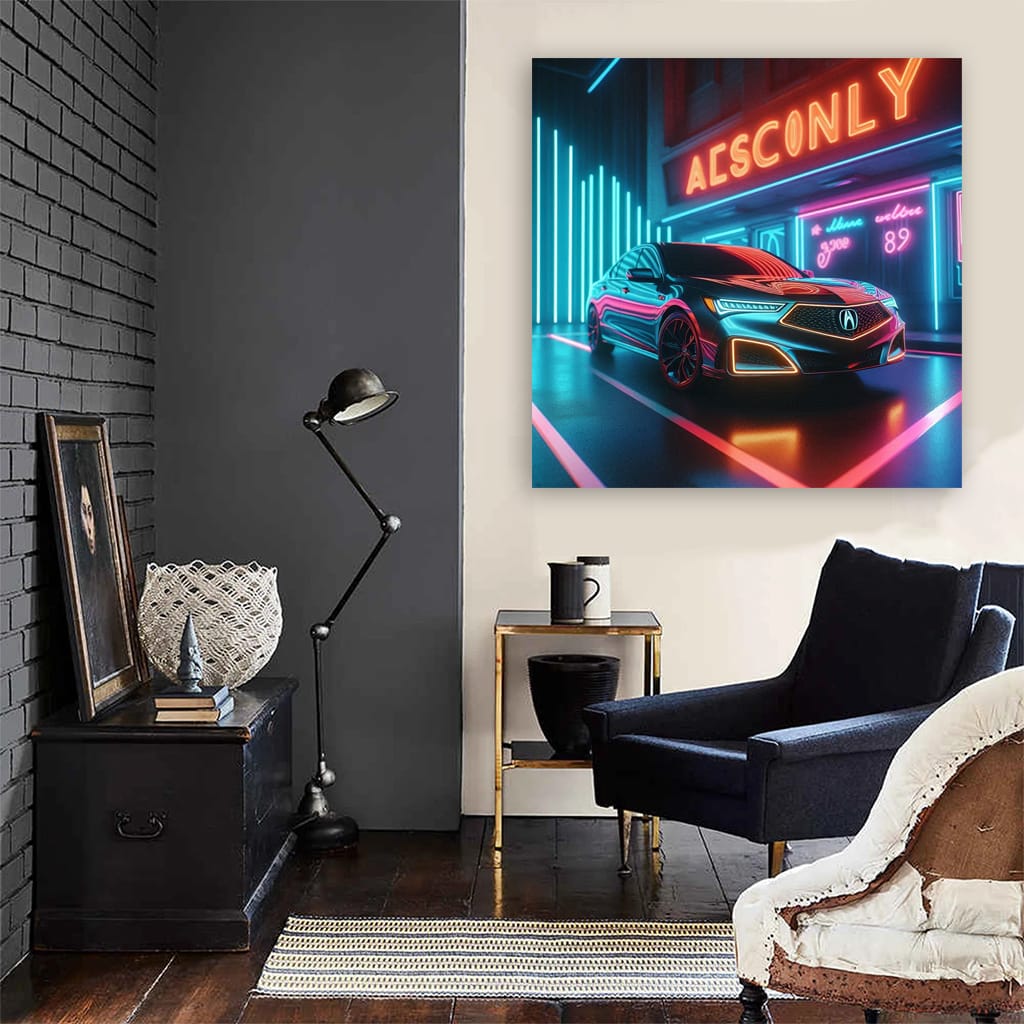 Acura RLX Neon - Sleek and Stylish Performance