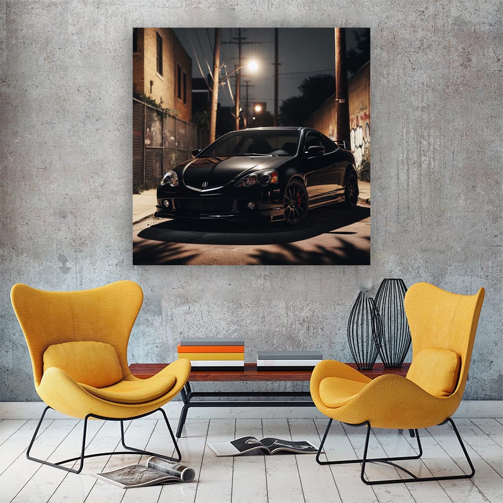Acura RSX Type S Night Shot - Sporty Elegance in Motion