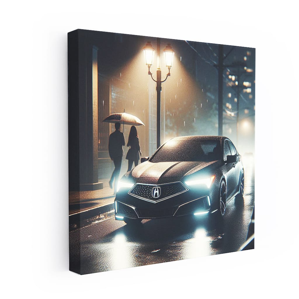 Acura TL Night Drive - Sleek and Powerful Elegance