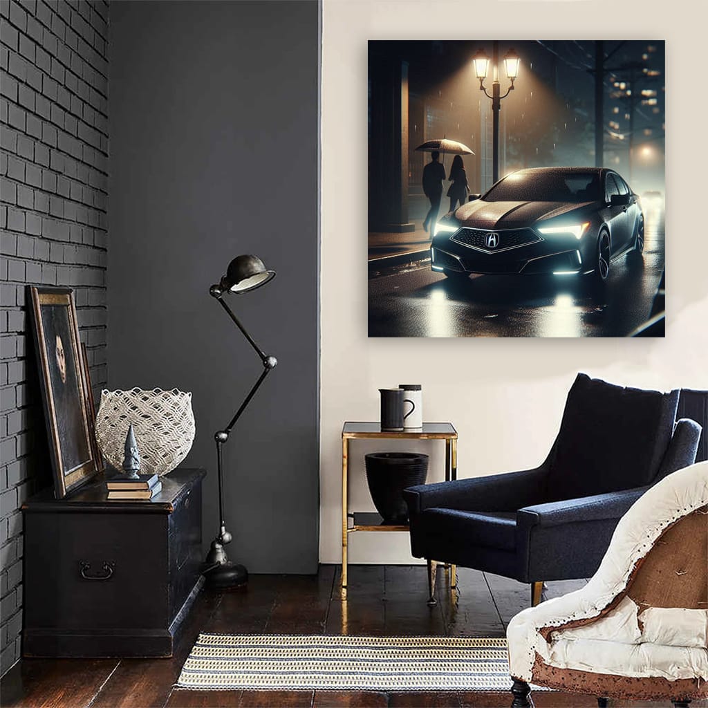 Acura TL Night Drive - Sleek and Powerful Elegance