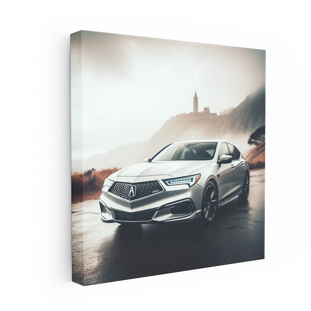 Acura TLX in Cloudy Weather - Sleek and Sophisticated