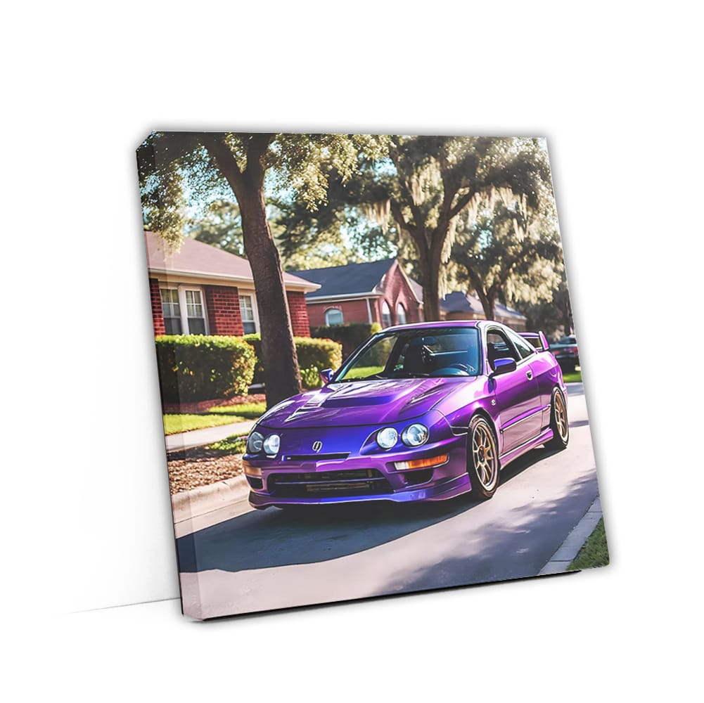 Purple Acura Integra Type R in Jacksonville - Sporty Elegance