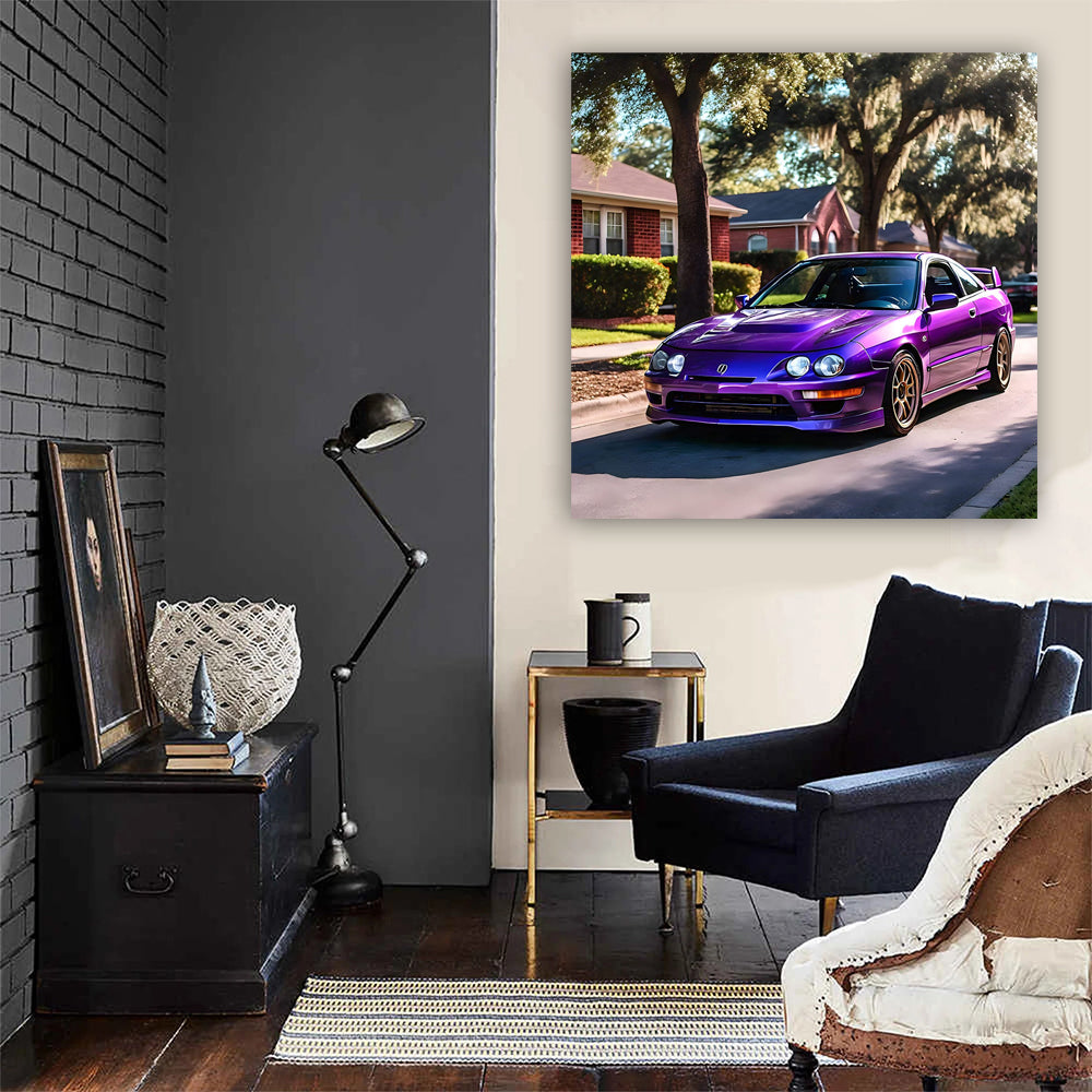 Purple Acura Integra Type R in Jacksonville - Sporty Elegance