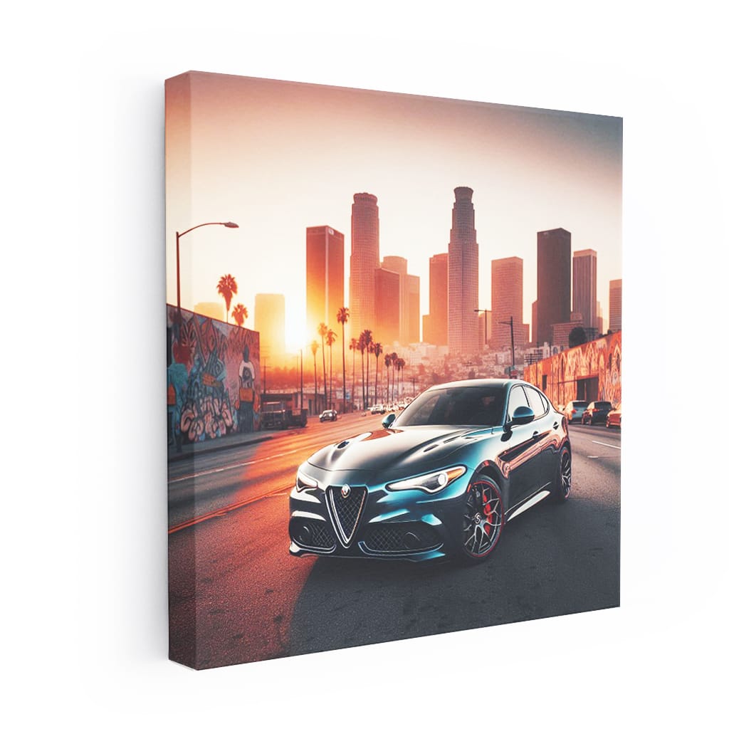 Alfa Romeo Stelvio in Los Angeles: Sleek Italian Performance