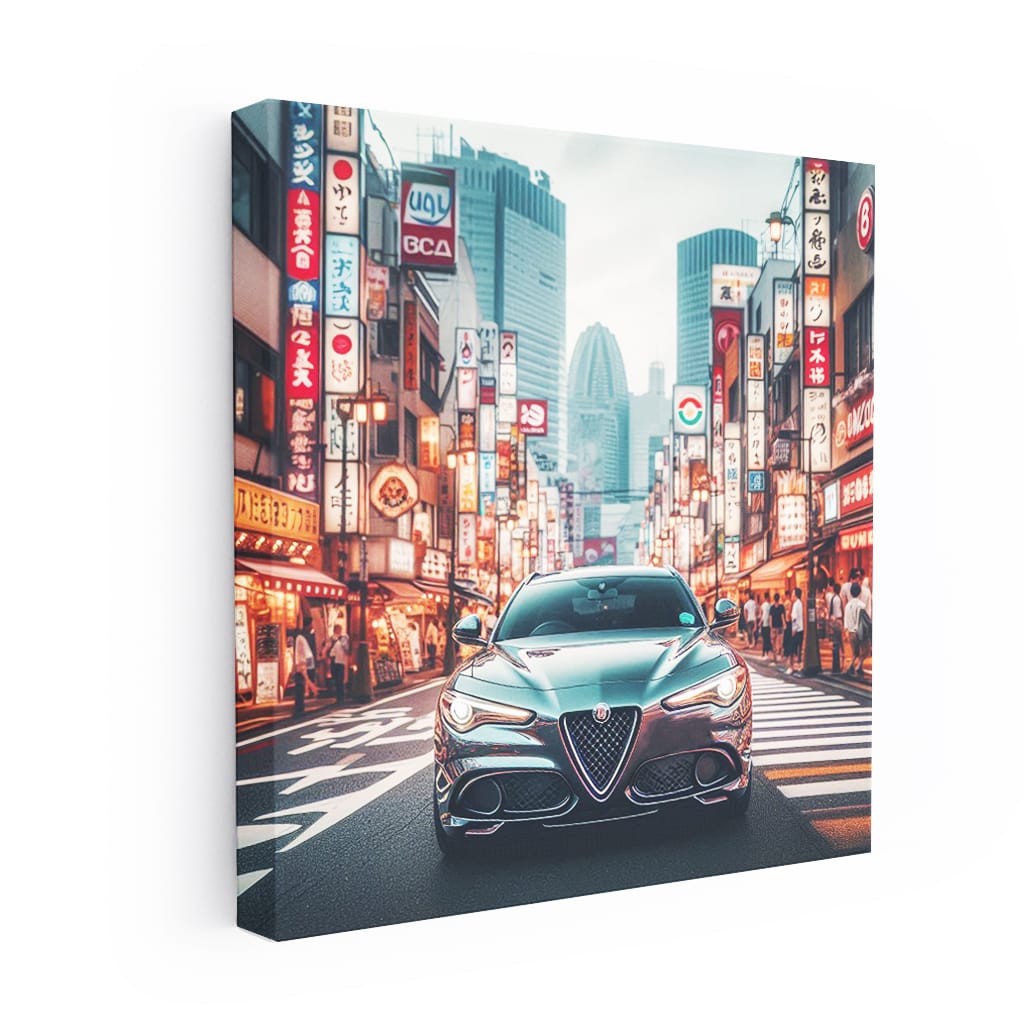 Alfa Romeo Stelvio in Tokyo, Japan - Elegance on Wheels