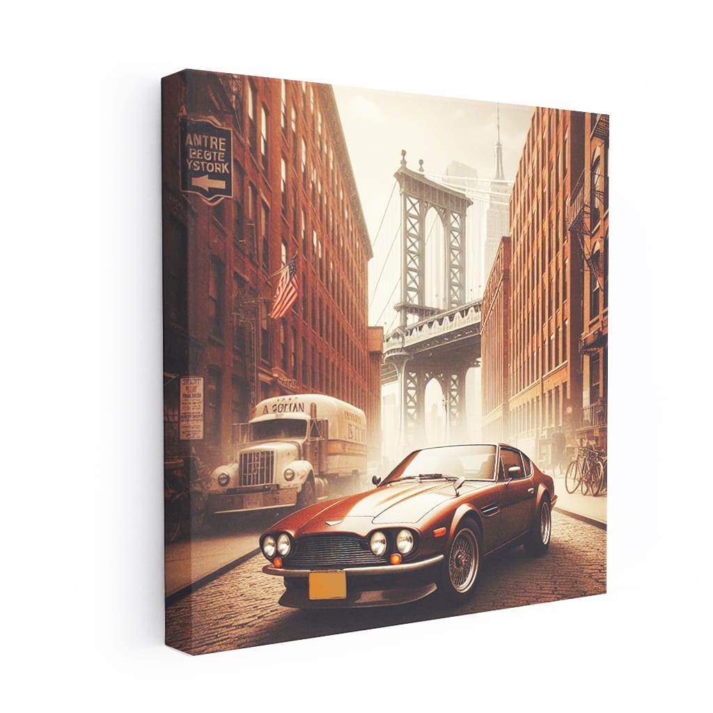 Vintage Aston Martin in New York - Timeless Elegance