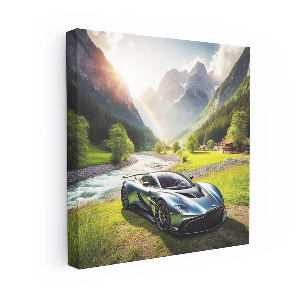 Aston Martin Valkyrie in Valley - Unleash Power