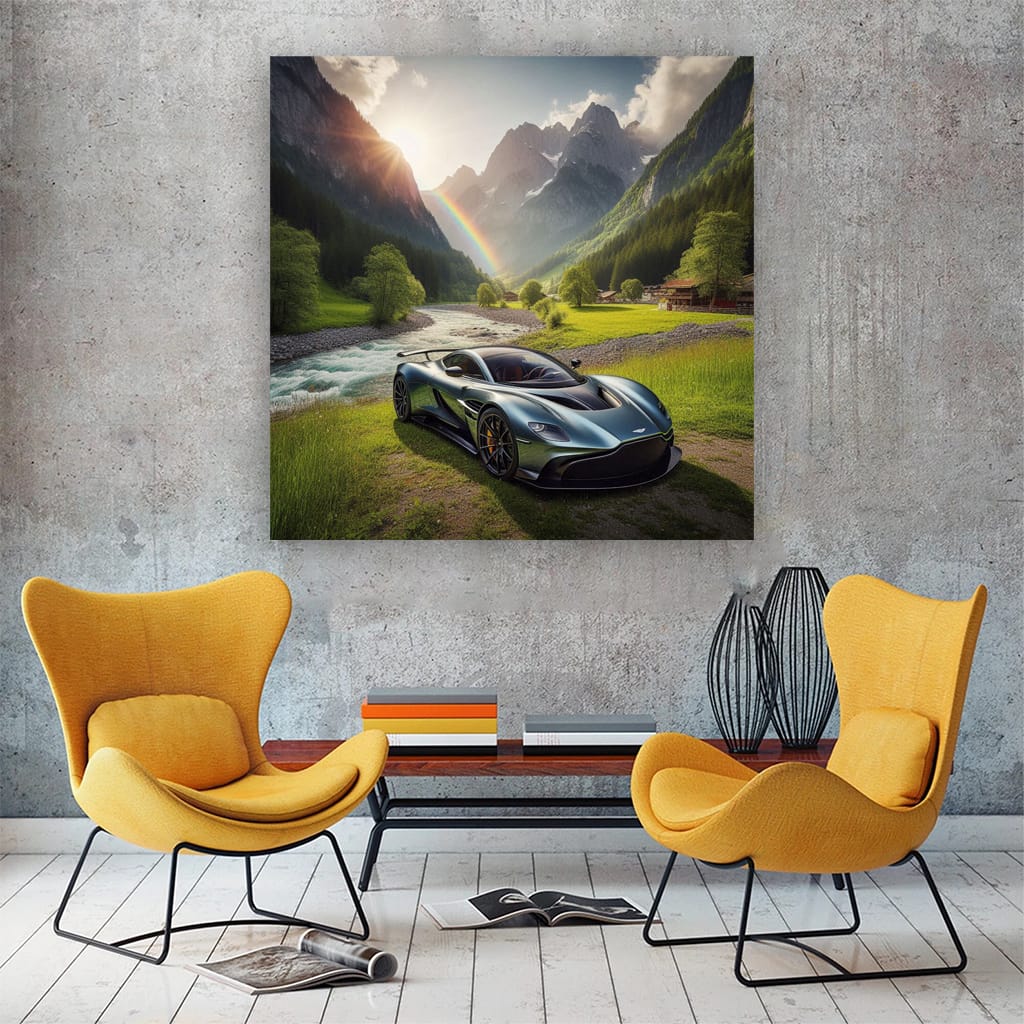 Aston Martin Valkyrie in Valley - Unleash Power