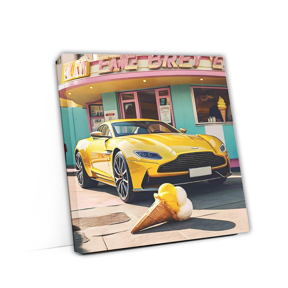 Aston Martin DB11 Yellow - Cool Elegance in Motion