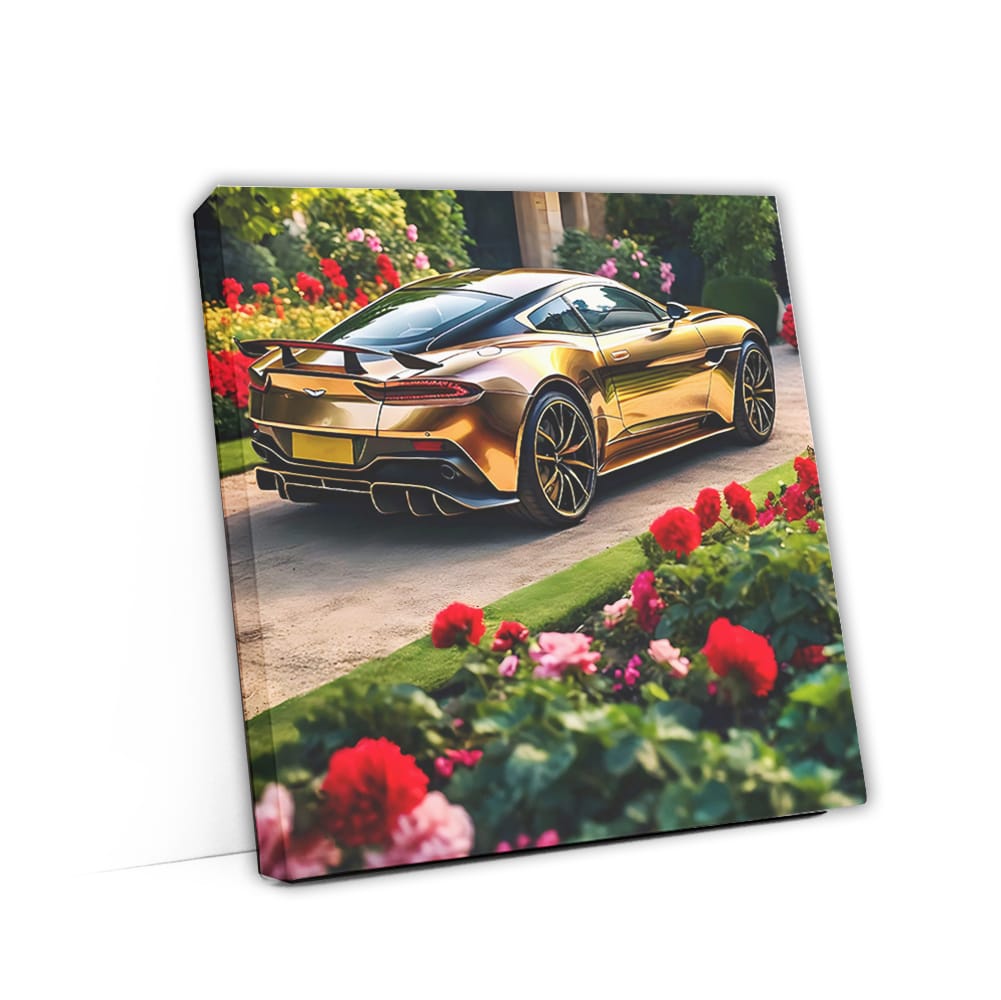 Aston Martin DBS Superleggera in Gold: Elegance in Motion