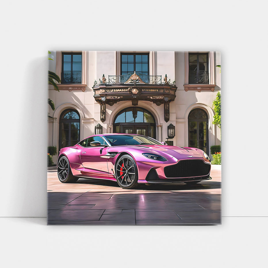 Aston Martin DBS Superleggera in Vibrant Pink, San Diego - Elegance Meets Power