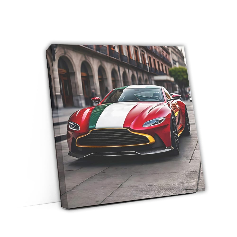 Aston Martin Vantage in Red - Mexican Pride, Pure Elegance