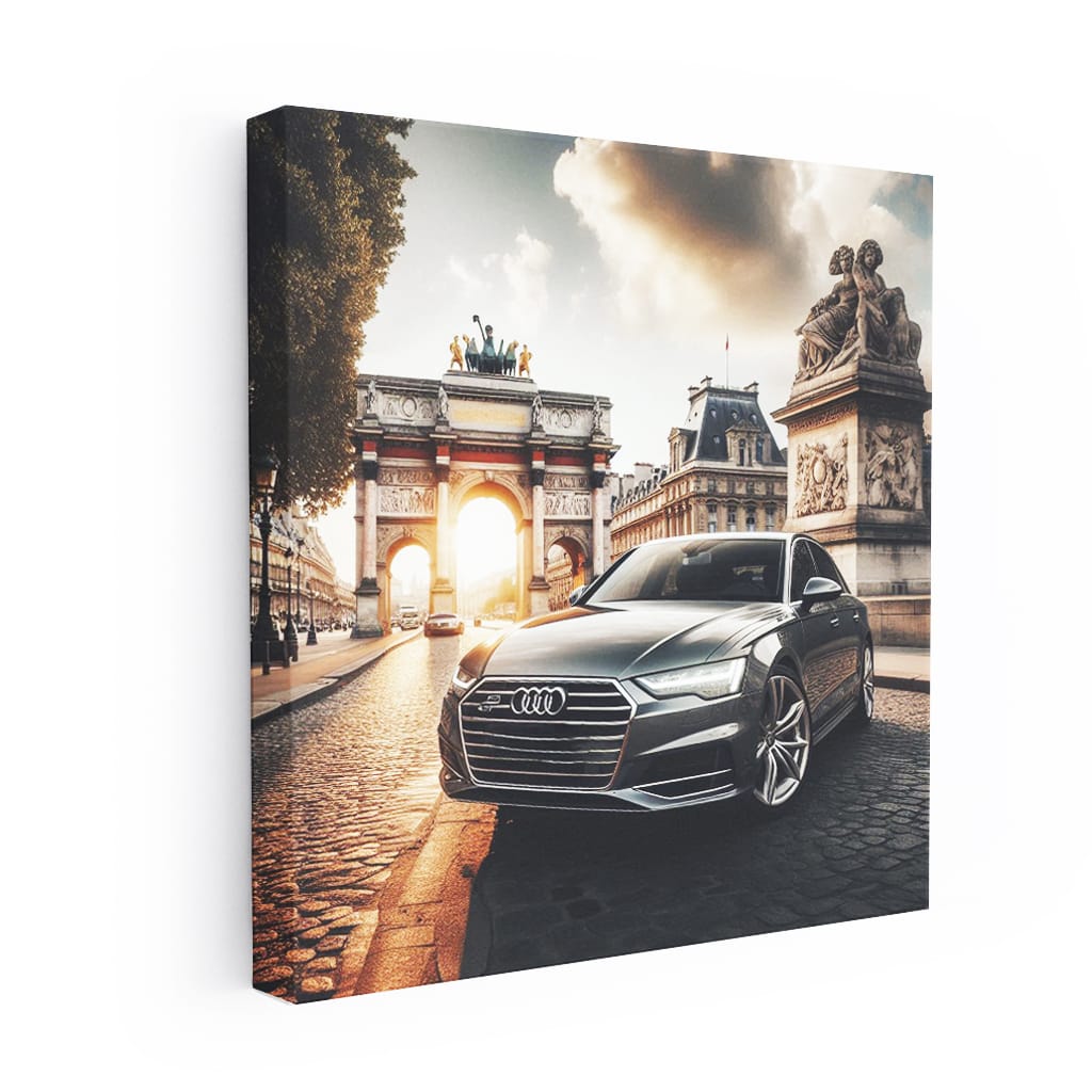 Audi A6 in Paris - Sophisticated Style and Elegance