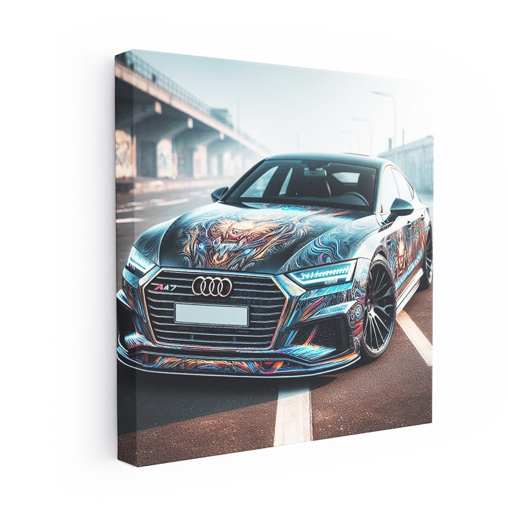 Audi A7 Paint Job - Sleek Elegance in Motion