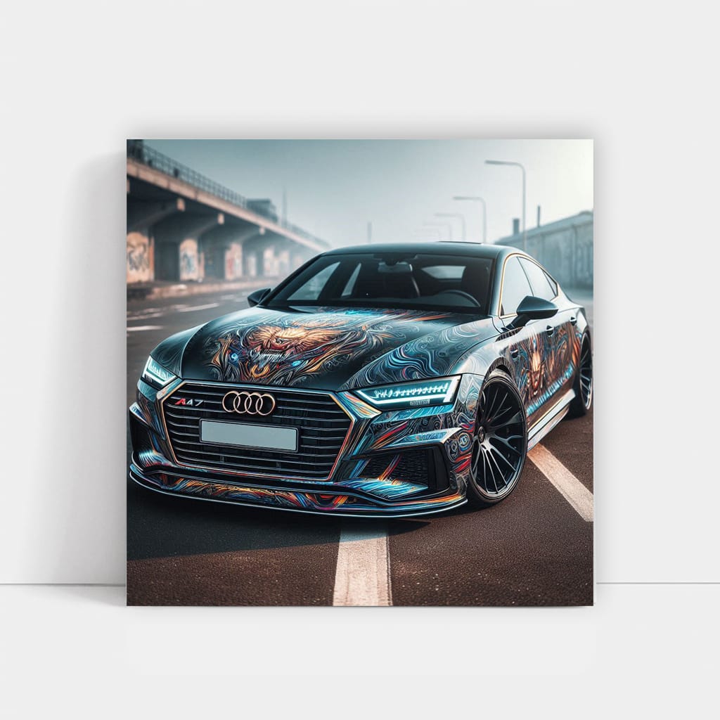 Audi A7 Paint Job - Sleek Elegance in Motion