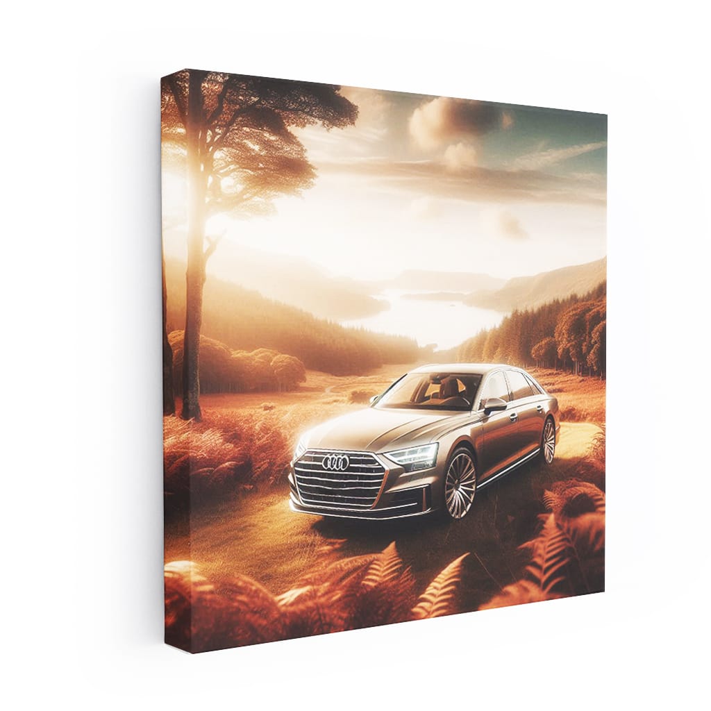 Audi A8 at National Park - Luxury and Elegance Unleashed