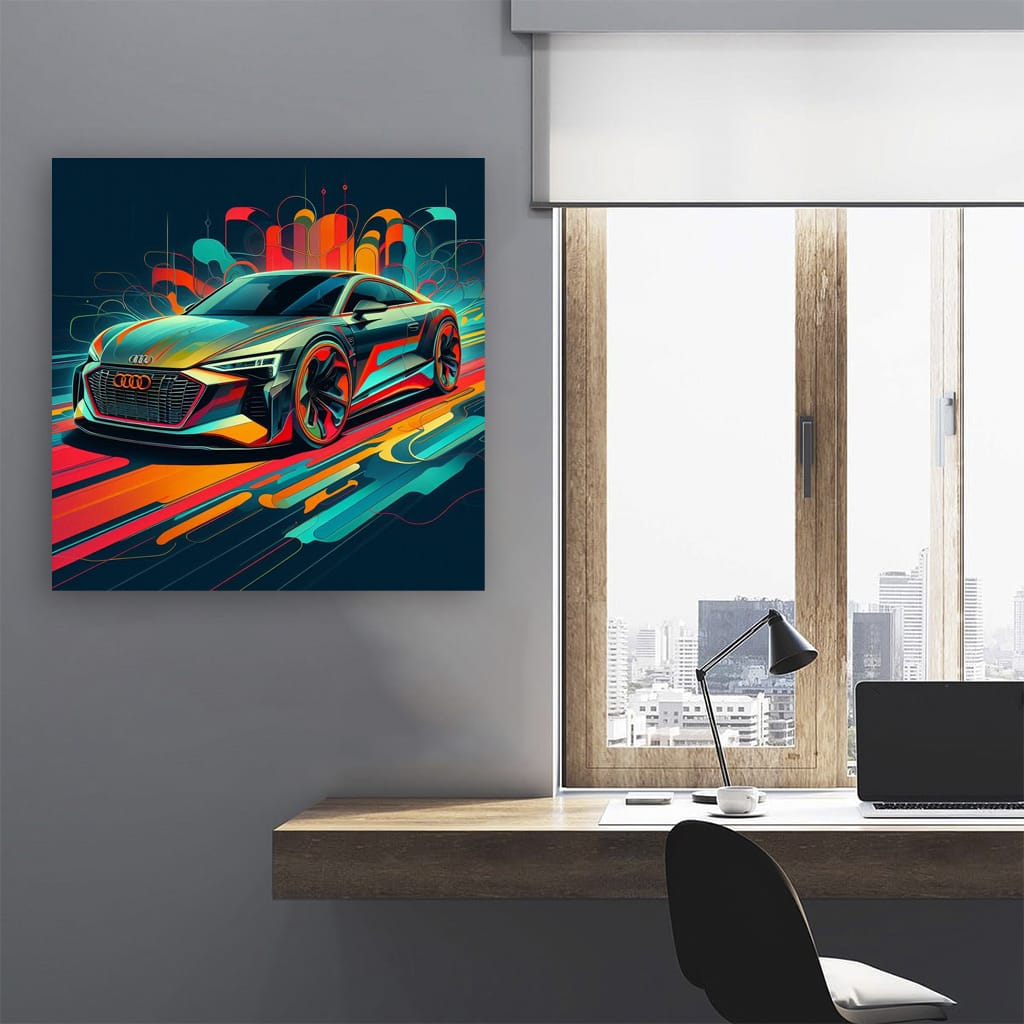 Audi e-tron GT Abstract - Electrifying Performance