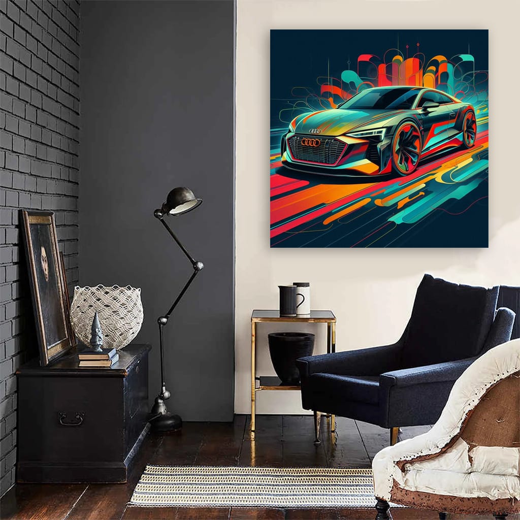 Audi e-tron GT Abstract - Electrifying Performance