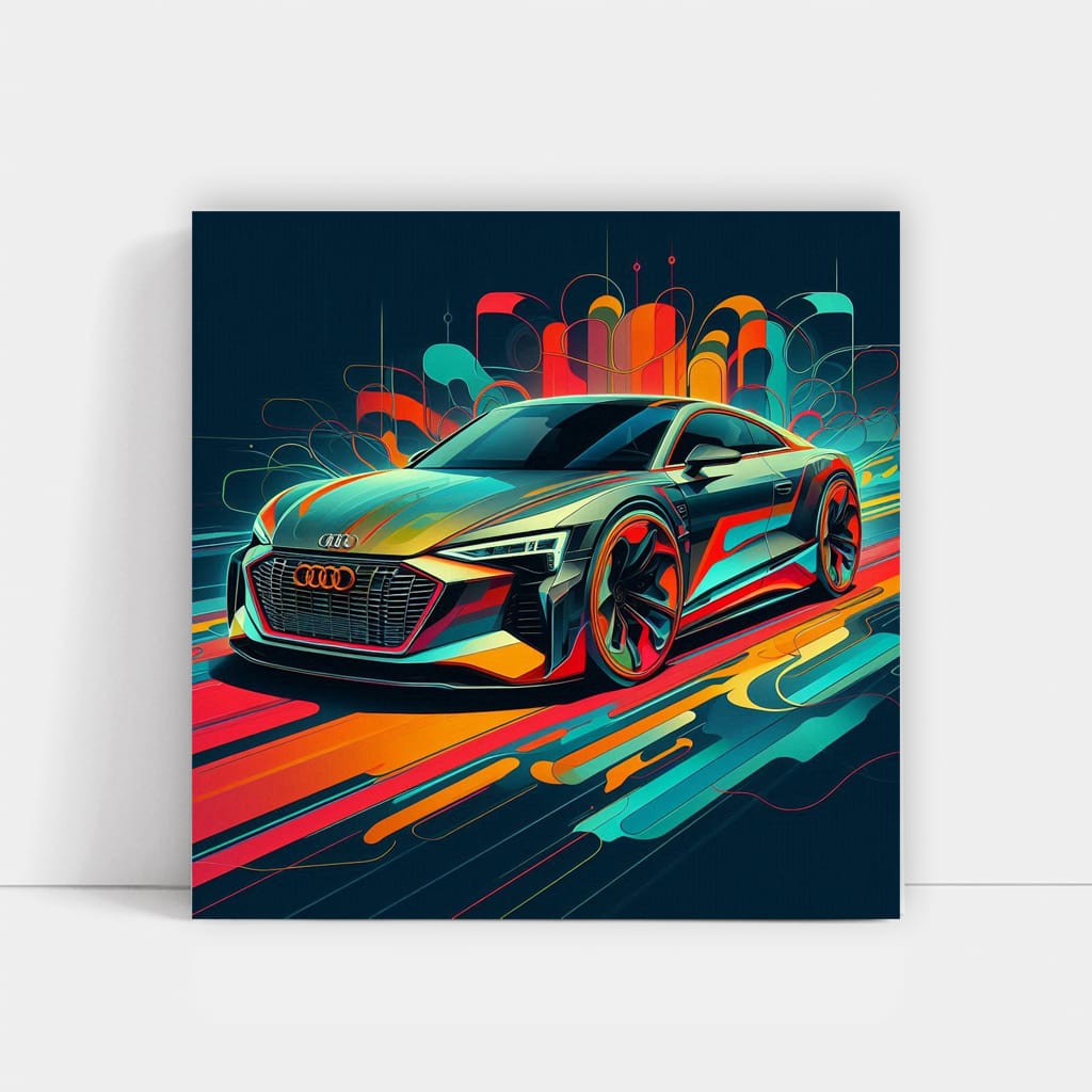 Audi e-tron GT Abstract - Electrifying Performance