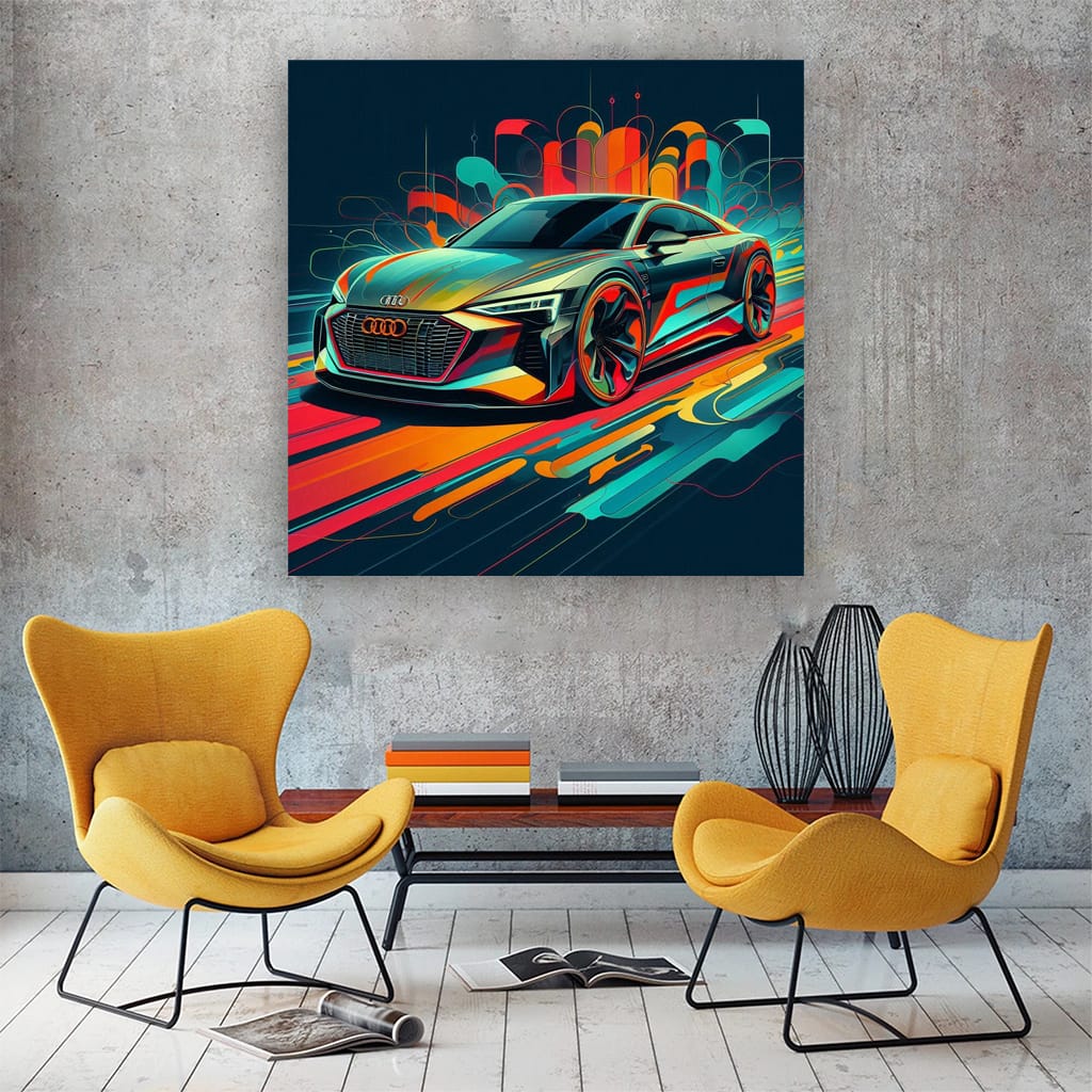 Audi e-tron GT Abstract - Electrifying Performance