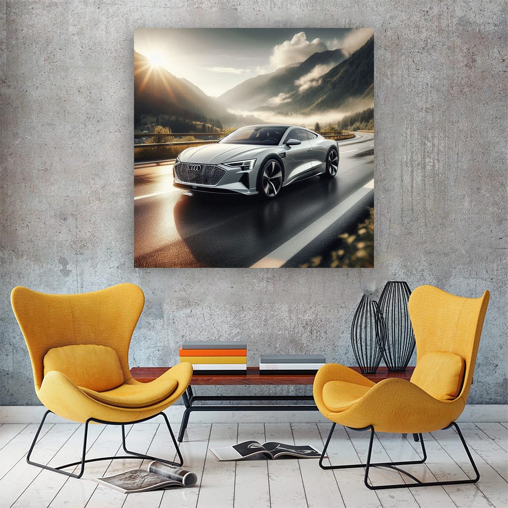 Audi E-Tron GT Road - Electrifying Performance and Style