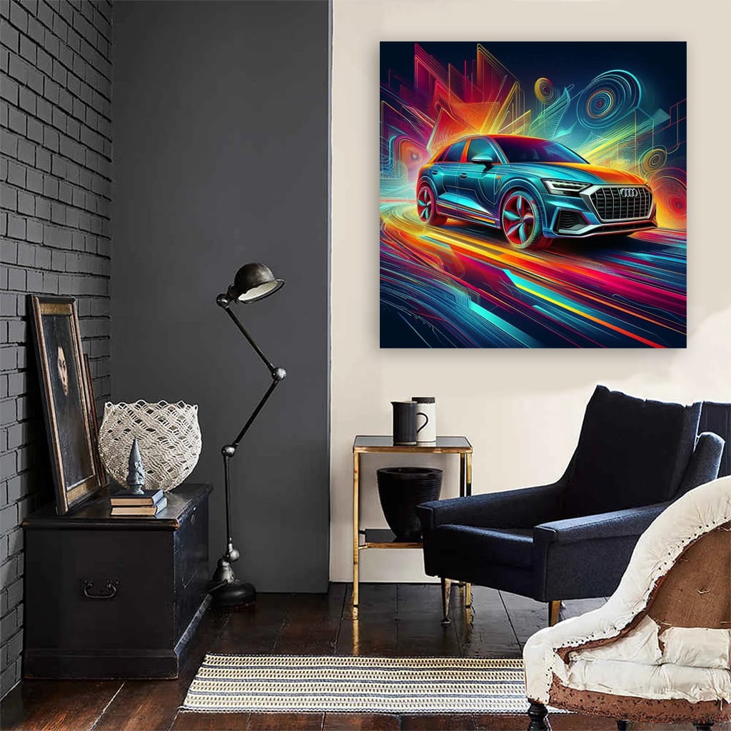 Audi Q2 Abstract Design - Compact Luxury Redefined