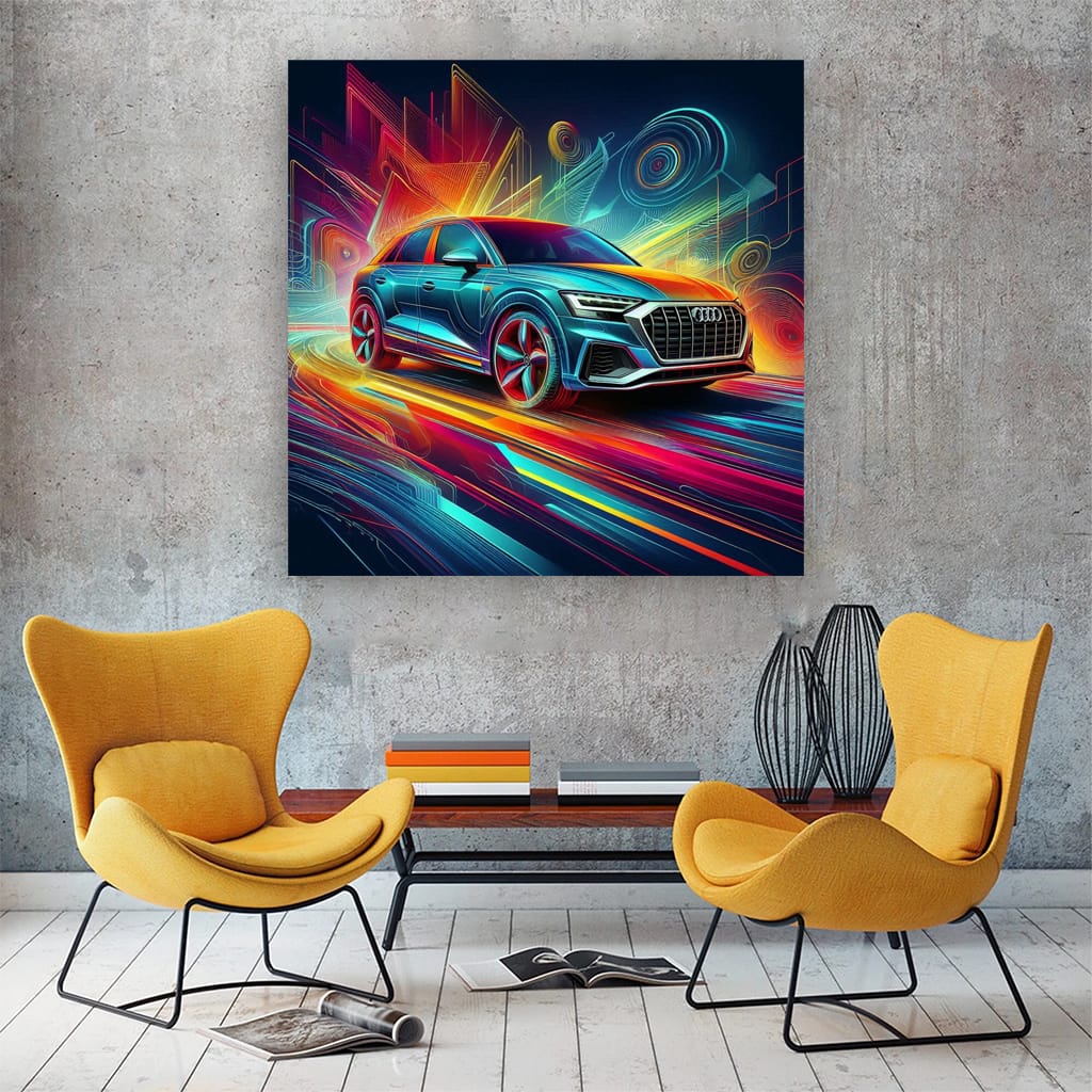 Audi Q2 Abstract Design - Compact Luxury Redefined