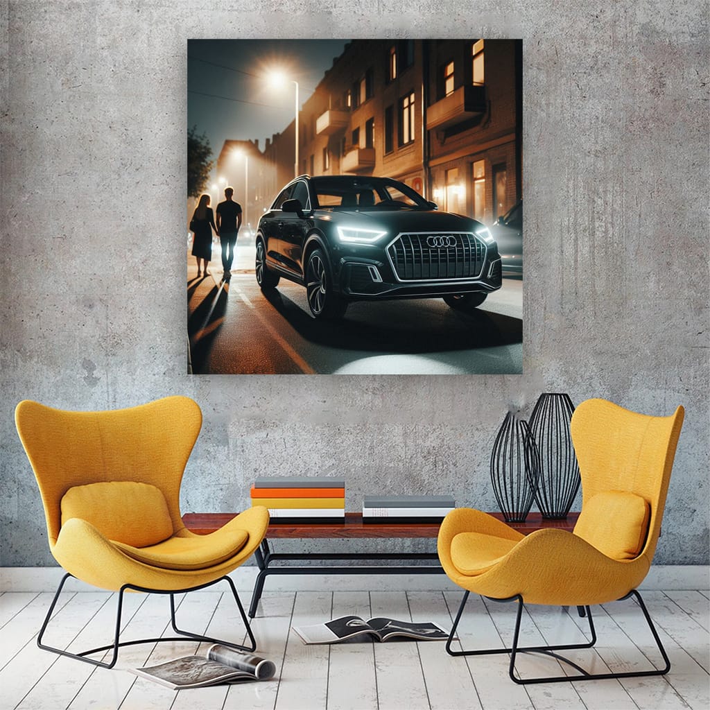Audi Q3 Night Drive - Sleek Style and Powerful Performance