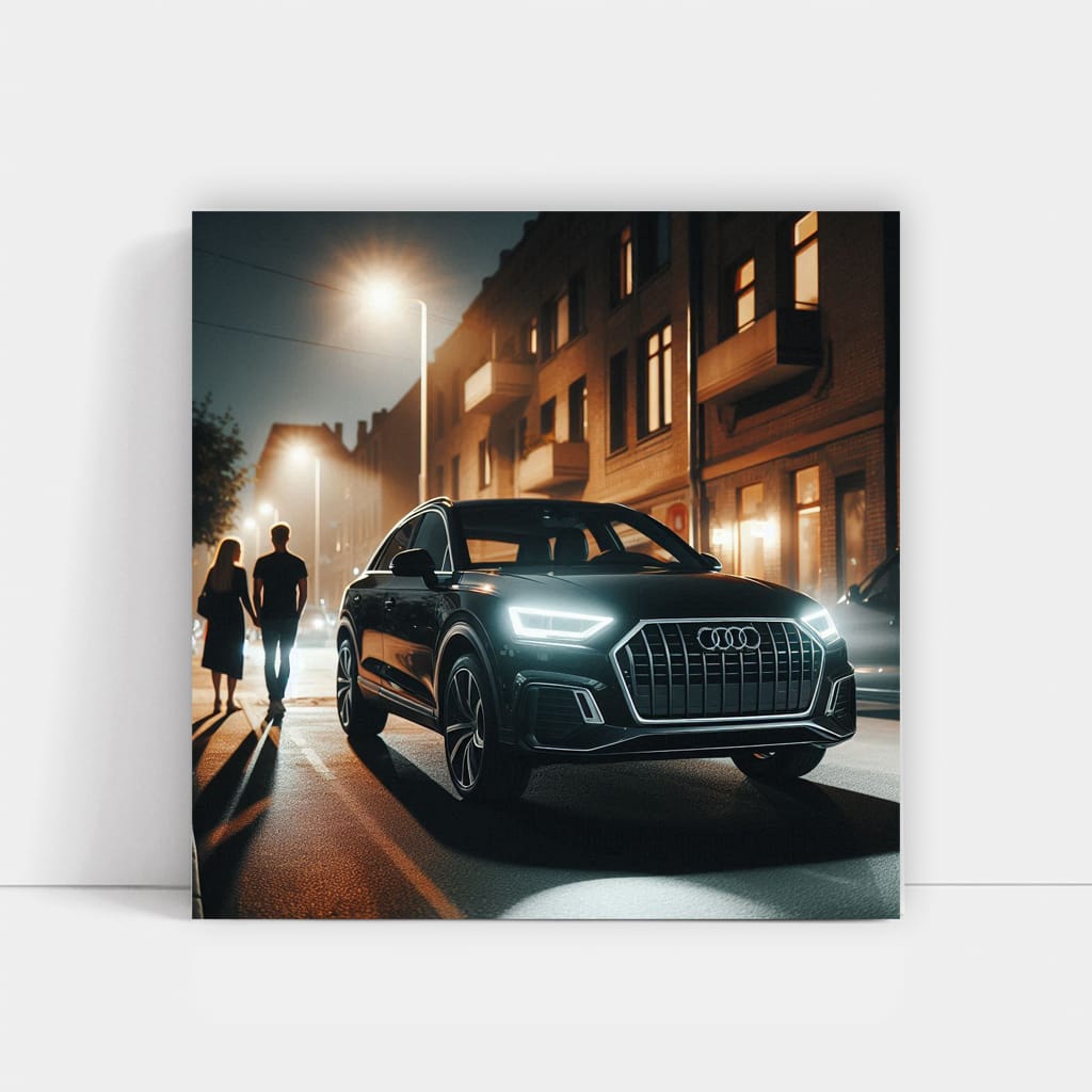Audi Q3 Night Drive - Sleek Style and Powerful Performance