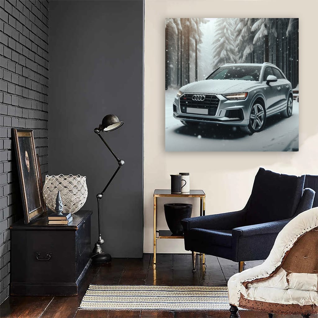 Audi Q3 in Snowfall: Elegance Meets Adventure
