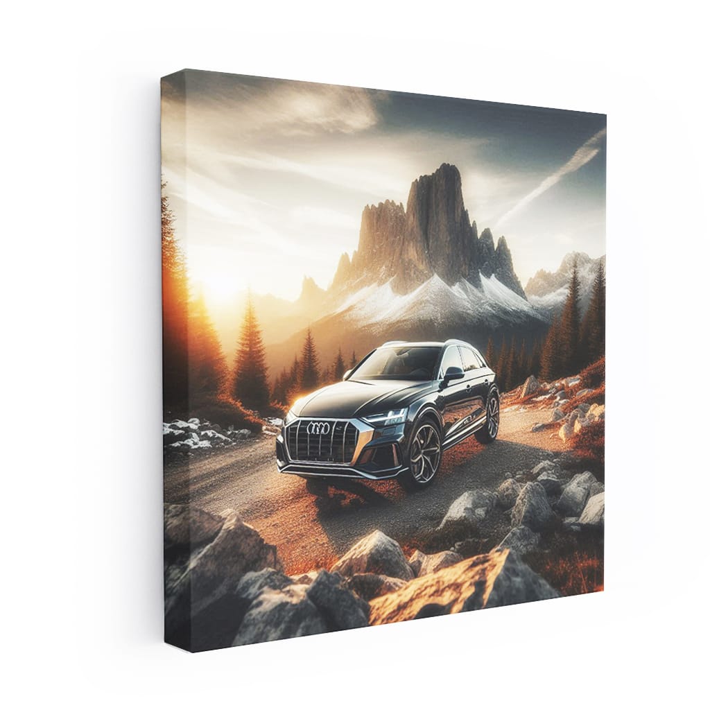 Audi Q8 Mountain Adventure: Power Meets Elegance
