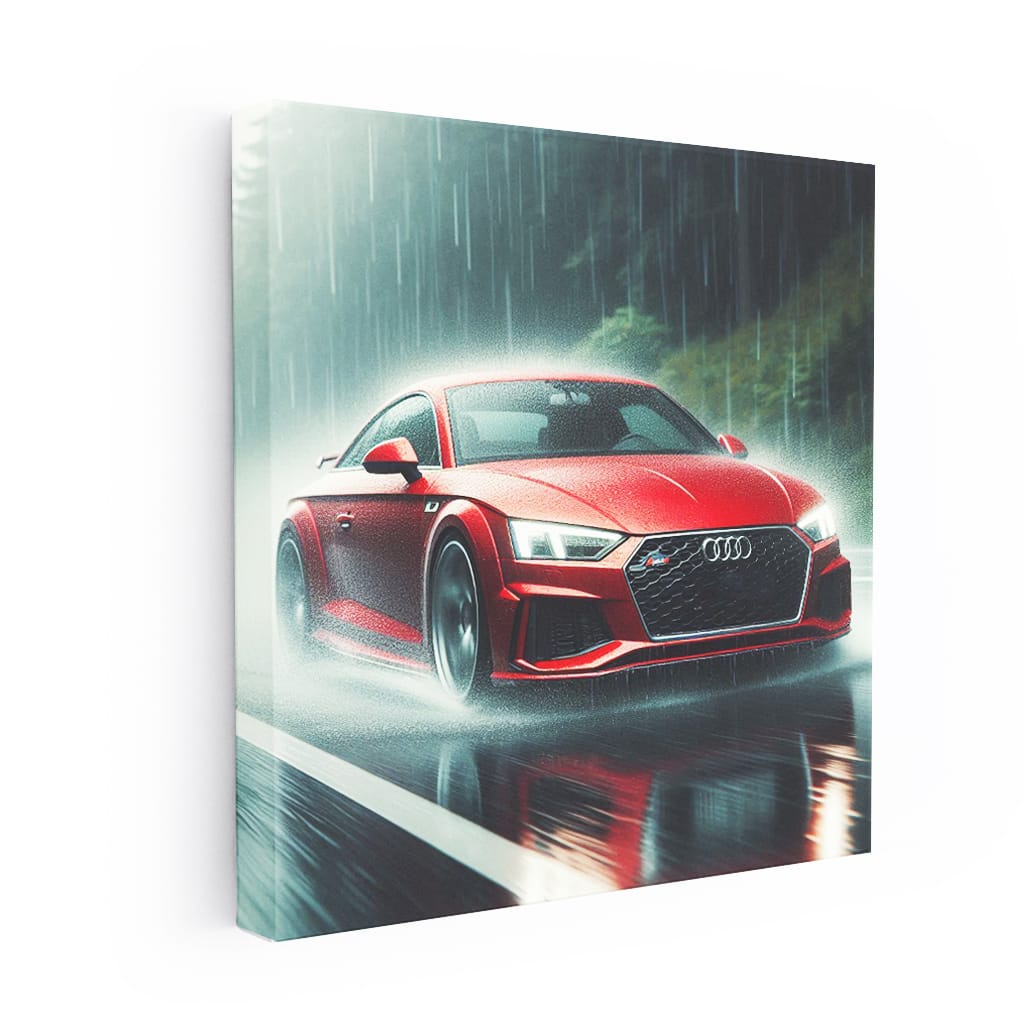 Audi Quattro in Rainy Weather - Unstoppable Performance