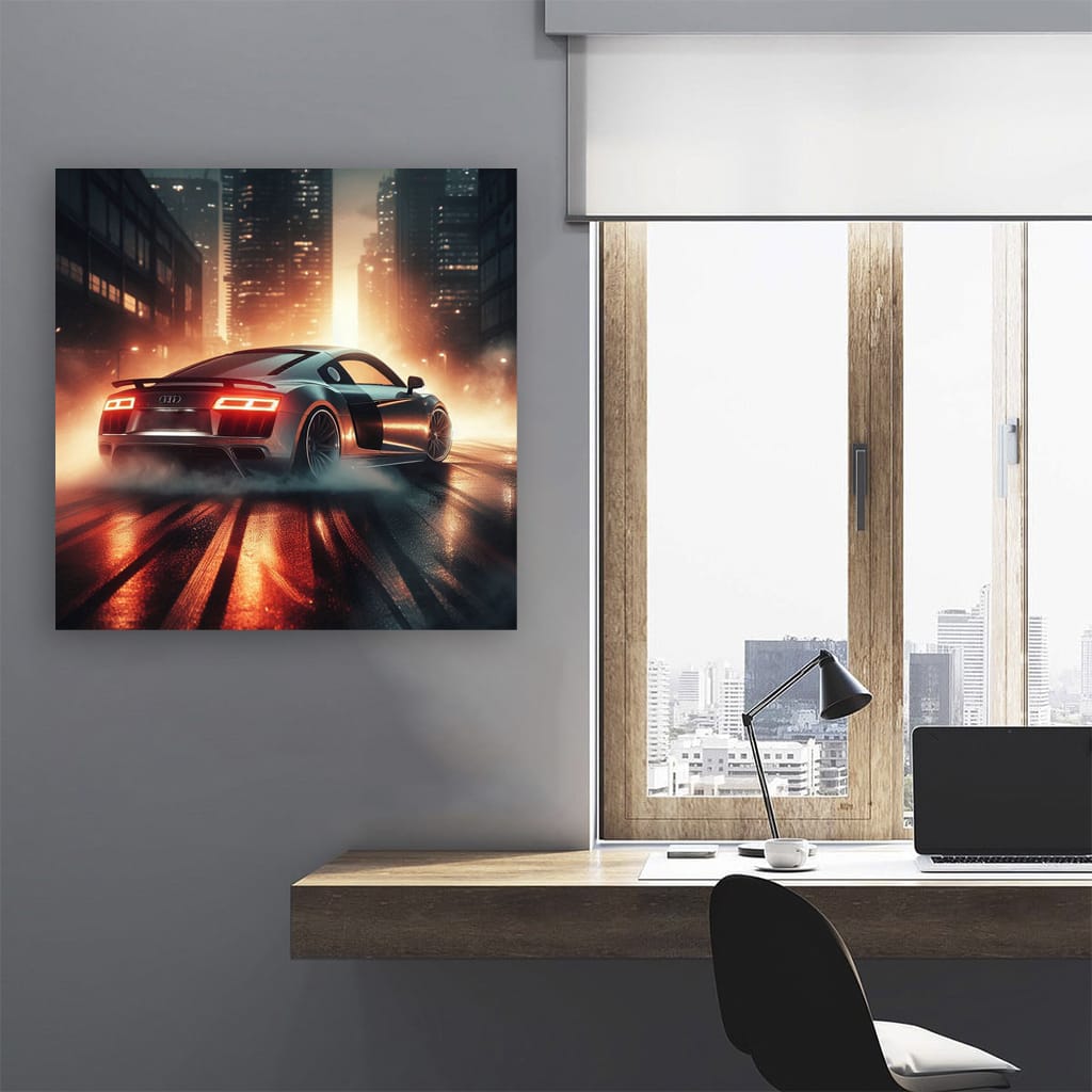 Audi R8 Drift Thrill - Precision and Performance Unleashed