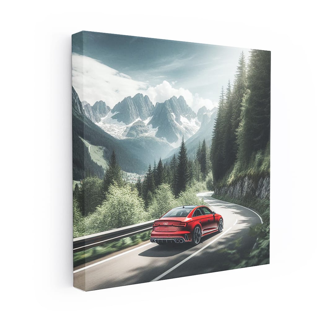 Audi RS4 on Mountain Adventure - Power Meets Precision