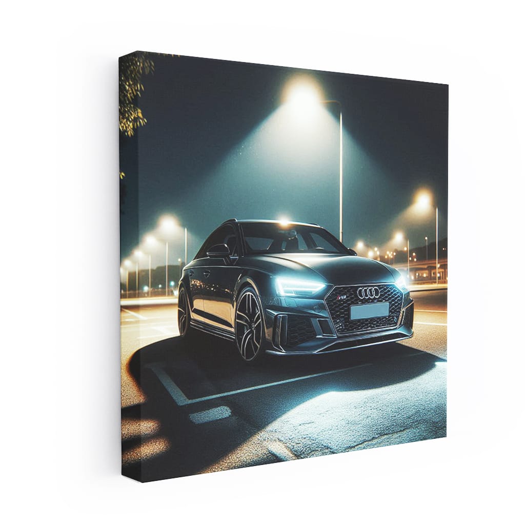 Audi RS4 Night Drive - Sleek, Powerful, and Daring