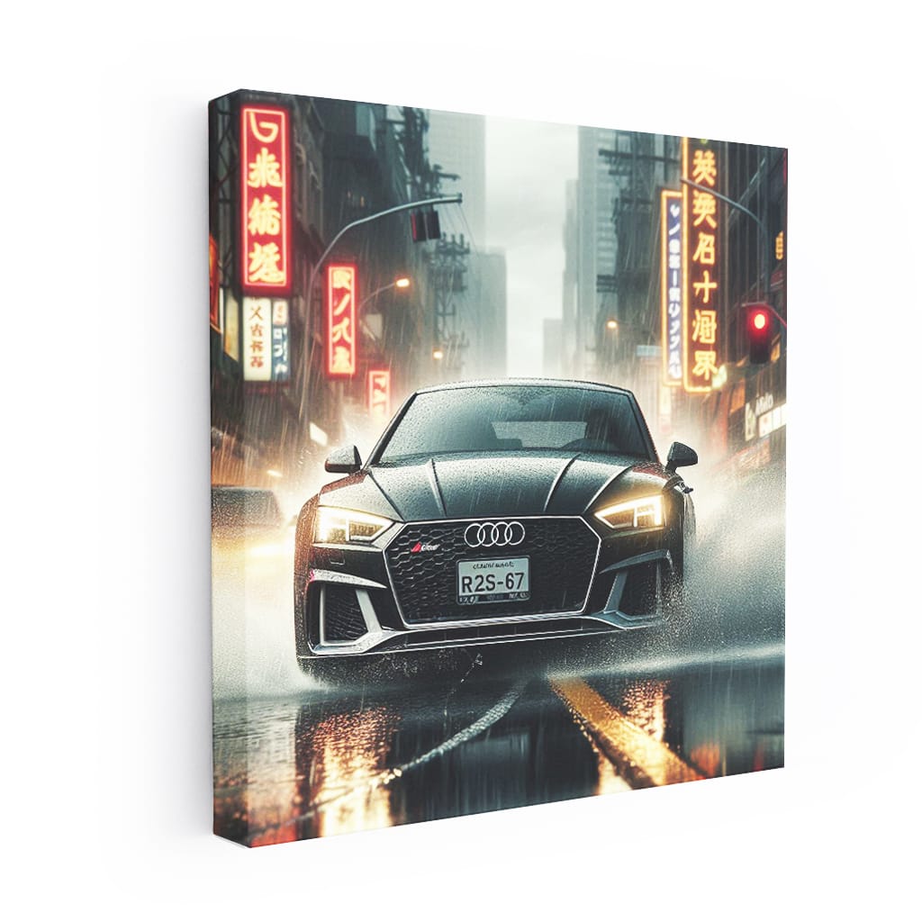 Audi RS5 in Wet Weather: Performance and Power Unleashed