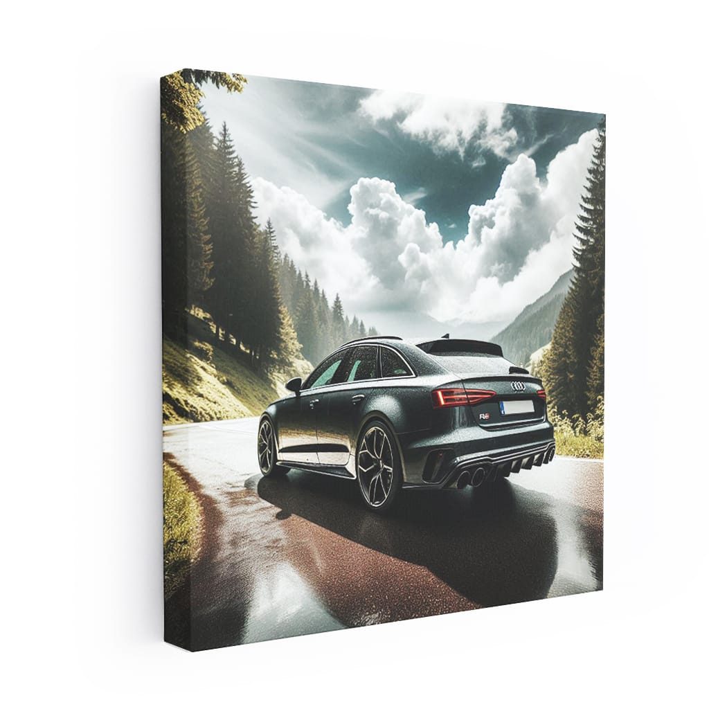 Audi RS6 in Overcast Skies - Power Meets Elegance