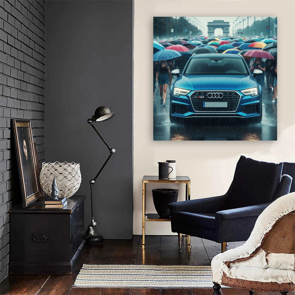 Audi RSQ3 in Rainy Weather - Power Meets Elegance