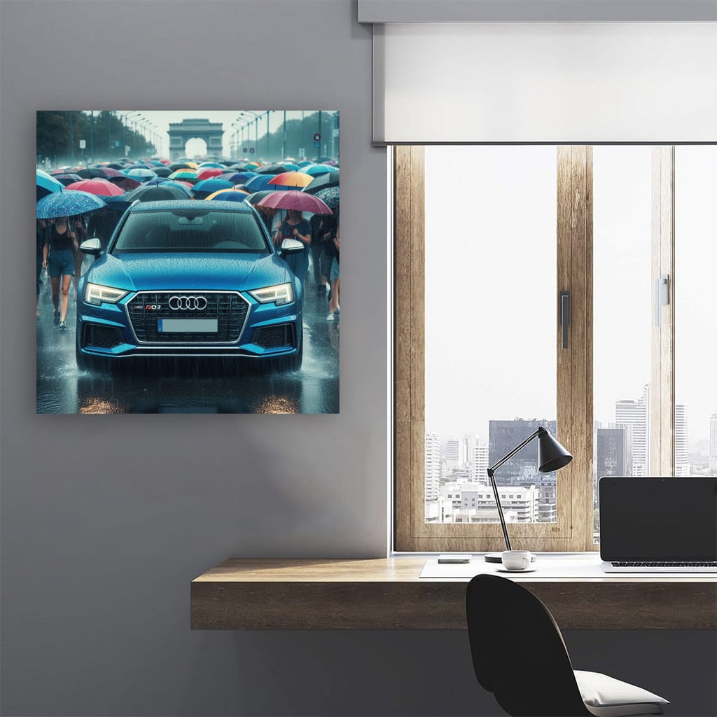 Audi RSQ3 in Rainy Weather - Power Meets Elegance